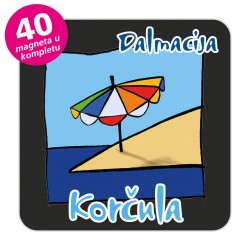 Magneti suncobran EKO C 29 B Komplet 40 ili 20 kom  Korčula