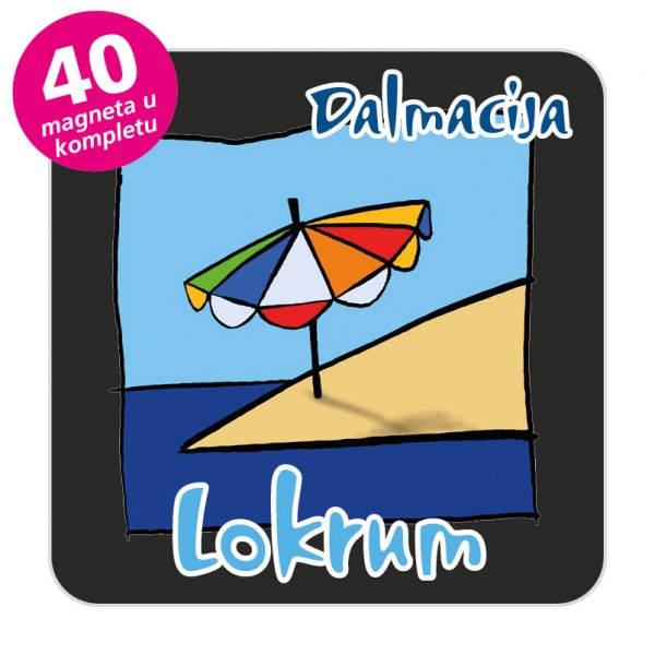 Magneti suncobran EKO C 29 B Komplet 40 ili 20 kom  Lokrum