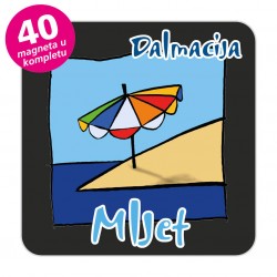 Magneti suncobran EKO C 29 B Komplet 40 ili 20 kom  Mljet