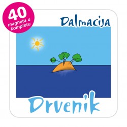 Magneti otočić EKO C 30 W Komplet 40 ili 20 kom  Drvenik Veli