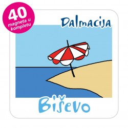 Magneti otočić EKO C 31 W Komplet 40 ili 20 kom  BIševo