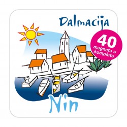 Magneti gradić EKO C 01 W Komplet 40 ili 20 kom  Nin