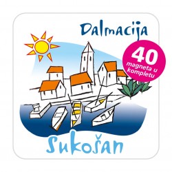 Magneti gradić EKO C 01 W Komplet 40 ili 20 kom  Sukošan