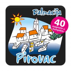 Magneti gradić EKO C 01 B Komplet 40 ili 20 kom  Pirovac