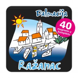 Magneti gradić EKO C 01 B Komplet 40 ili 20 kom  Ražanac