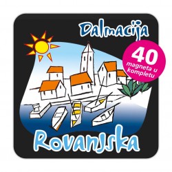 Magneti gradić EKO C 01 B Komplet 40 ili 20 kom  Rovanjska