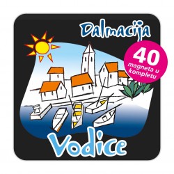 Magneti gradić EKO C 01 B Komplet 40 ili 20 kom  Vodice