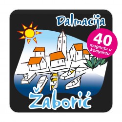 Magneti gradić EKO C 01 B Komplet 40 ili 20 kom  Žaborić