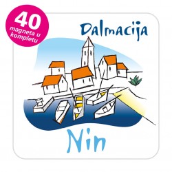 Magneti gradić EKO C 02 W Komplet 40 ili 20 kom  Nin