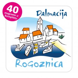 Magneti gradić EKO C 02 W Komplet 40 ili 20 kom  Rogoznica