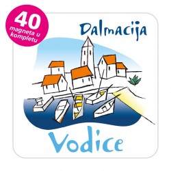 Magneti gradić EKO C 02 W Komplet 40 ili 20 kom  Vodice