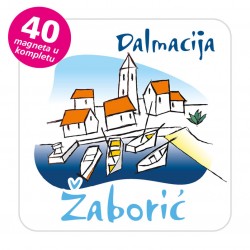 Magneti gradić EKO C 02 W Komplet 40 ili 20 kom  Žaborić