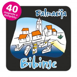 Magneti gradić EKO C 02 B Komplet 40 ili 20 kom  Bibinje