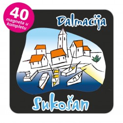 Magneti gradić EKO C 02 B Komplet 40 ili 20 kom  Sukošan