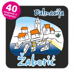 Magneti gradić EKO C 02 B Komplet 40 ili 20 kom  Žaborić