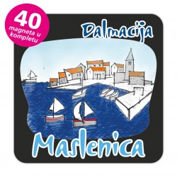 Magneti gradić EKO C 03 B Komplet 40 ili 20 kom  Maslenica