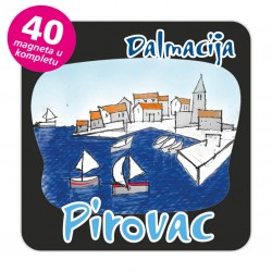 Magneti gradić EKO C 03 B Komplet 40 ili 20 kom  Pirovac