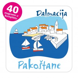 Magneti gradić EKO C 04 W Komplet 40 ili 20 kom  Pakoštane