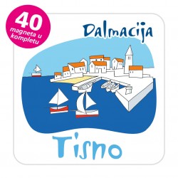 Magneti gradić EKO C 04 W Komplet 40 ili 20 kom  Tisno