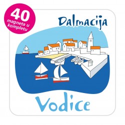 Magneti gradić EKO C 04 W Komplet 40 ili 20 kom  Vodice