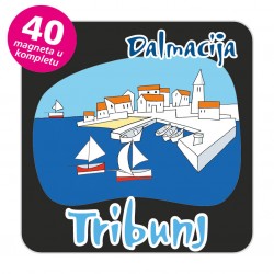 Magneti gradić EKO C 04 B Komplet 40 ili 20 kom  Tribunj