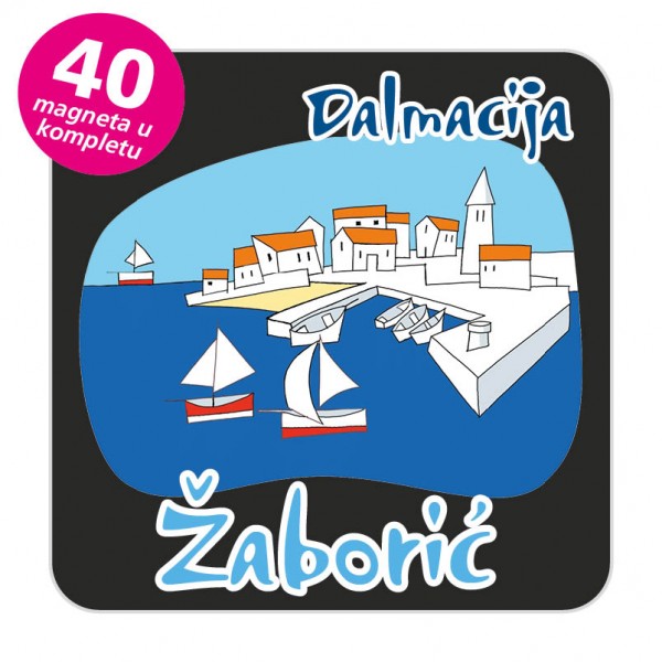 Magneti gradić EKO C 04 B Komplet 40 ili 20 kom  Žaborić