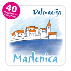 Magneti gradić EKO C 05 W Komplet 40 ili 20 kom  Maslenica