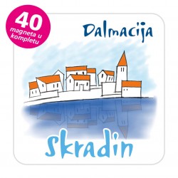 Magneti gradić EKO C 05 W Komplet 40 ili 20 kom  Skradin