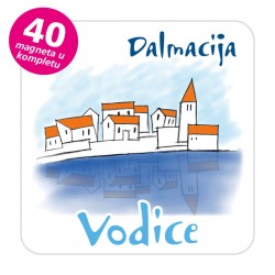Magneti gradić EKO C 05 W Komplet 40 ili 20 kom  Vodice