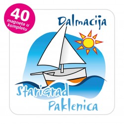 Magneti jedrilica EKO C 06 W Komplet 40 ili 20 kom  Starigrad Paklenica