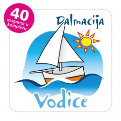 Magneti jedrilica EKO C 06 W Komplet 40 ili 20 kom  Vodice