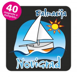 Magneti jedrilica EKO C 06 B Komplet 40 ili 20 kom  Novigrad