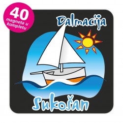 Magneti jedrilica EKO C 06 B Komplet 40 ili 20 kom  Sukošan