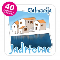 Magneti gradić EKO C 07 W Komplet 40 ili 20 kom  Jadrtovac