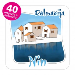 Magneti gradić EKO C 07 W Komplet 40 ili 20 kom  Nin