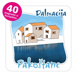 Magneti gradić EKO C 07 W Komplet 40 ili 20 kom  Pakoštane