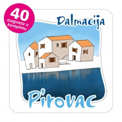 Magneti gradić EKO C 07 W Komplet 40 ili 20 kom  Pirovac