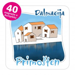 Magneti gradić EKO C 07 W Komplet 40 ili 20 kom  Primošten