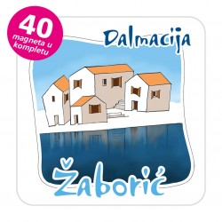 Magneti gradić EKO C 07 W Komplet 40 ili 20 kom  Žaborić