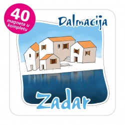 Magneti gradić EKO C 07 W Komplet 40 ili 20 kom  Zadar