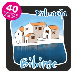 Magneti gradić EKO C 07 B Komplet 40 ili 20 kom  Bibinje