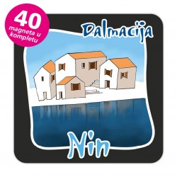 Magneti gradić EKO C 07 B Komplet 40 ili 20 kom  Nin