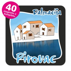 Magneti gradić EKO C 07 B Komplet 40 ili 20 kom  Pirovac