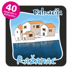 Magneti gradić EKO C 07 B Komplet 40 ili 20 kom  Ražanac