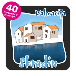 Magneti gradić EKO C 07 B Komplet 40 ili 20 kom  Skradin