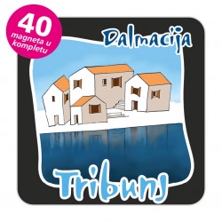 Magneti gradić EKO C 07 B Komplet 40 ili 20 kom  Tribunj