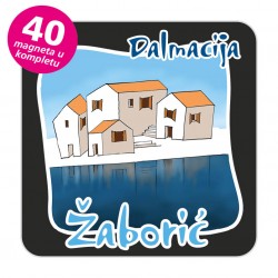 Magneti gradić EKO C 07 B Komplet 40 ili 20 kom  Žaborić