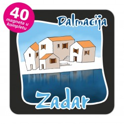 Magneti gradić EKO C 07 B Komplet 40 ili 20 kom  Zadar