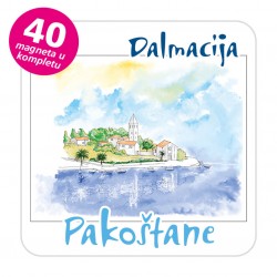 Magneti gradić EKO C 09 W Komplet 40 ili 20 kom  Pakoštane