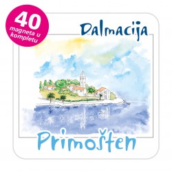 Magneti gradić EKO C 09 W Komplet 40 ili 20 kom  Primošten